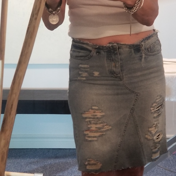 Denim Skirt - Picture 4 of 4